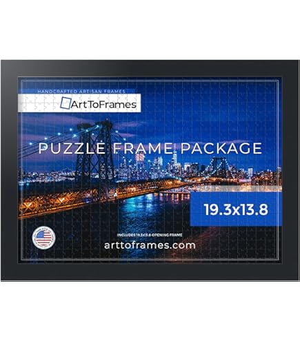Amazon.com - ArtToFrames 18.9x13.4 INCH/48x34 CM Black Frame for